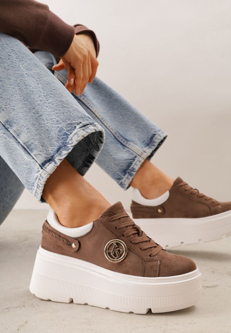 Sneakers Bej închis 2