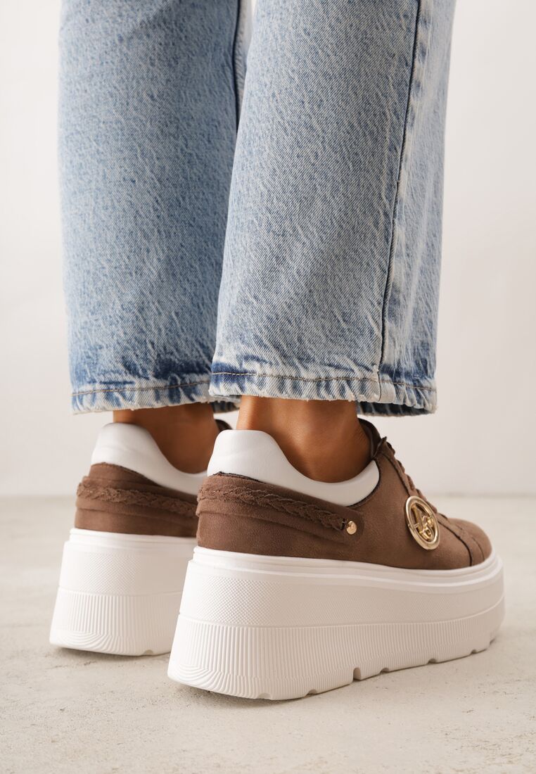 Sneakers Bej închis 3