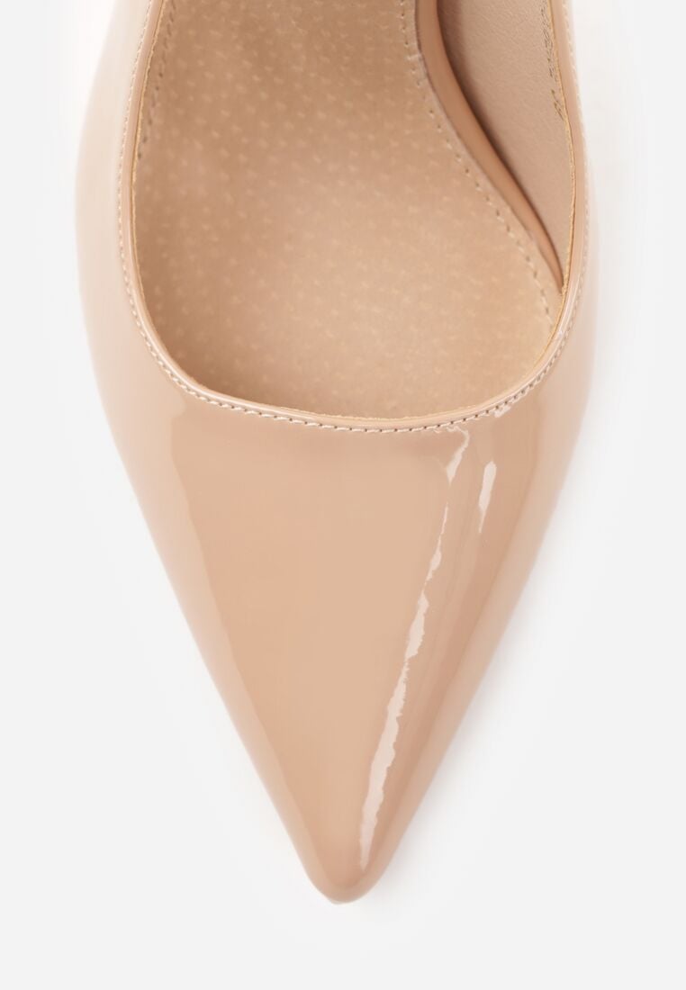 Pantofi stiletto Bej închis 8