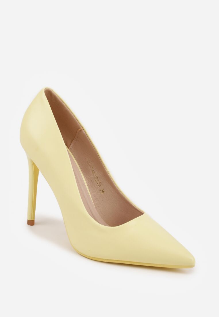 Pantofi stiletto Galbeni 5