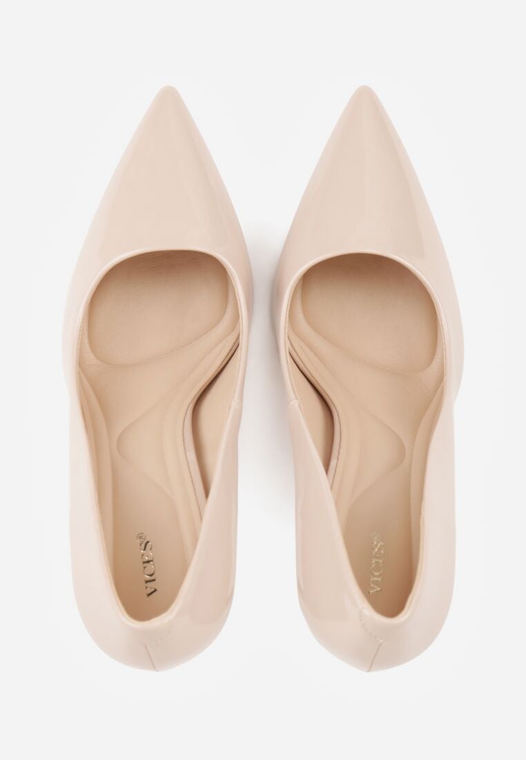 Pantofi stiletto Bej 6