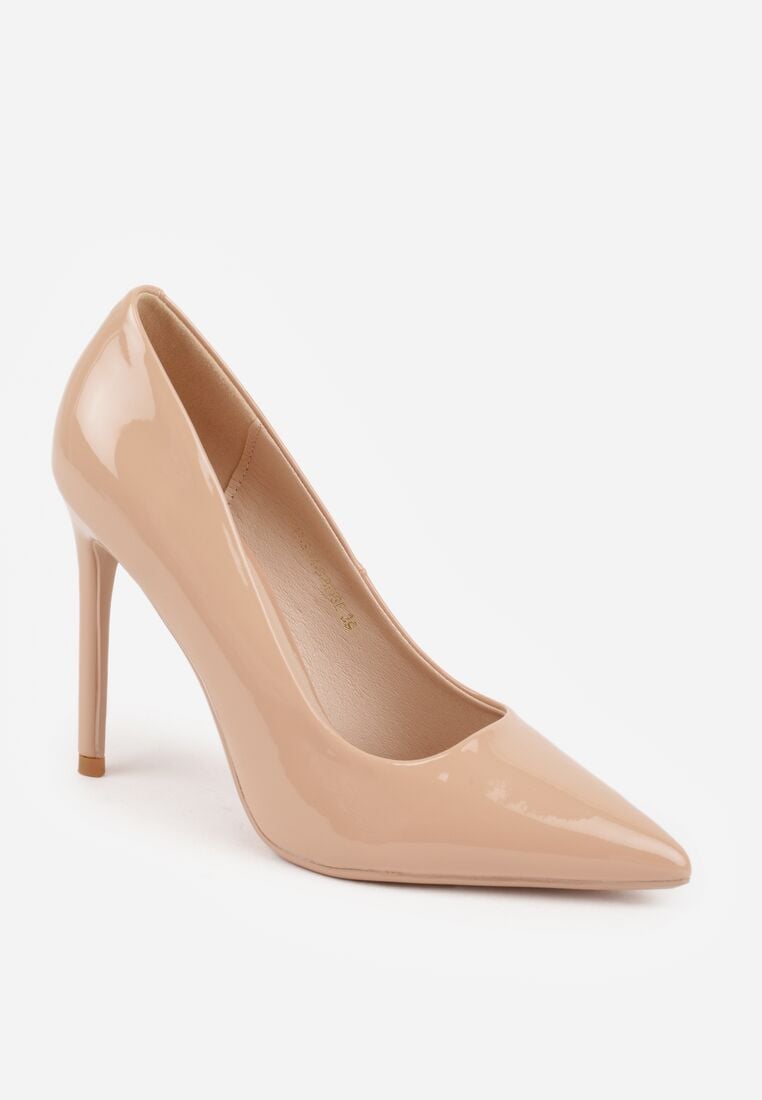 Pantofi stiletto Bej închis 5