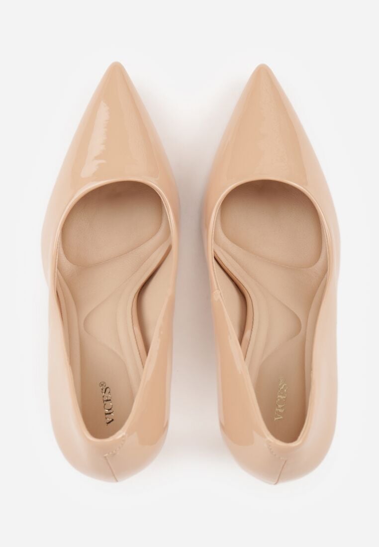 Pantofi stiletto Bej închis 6