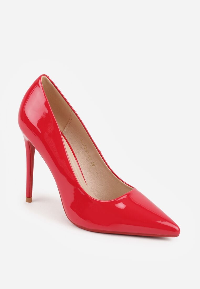 Pantofi stiletto Roșii 5