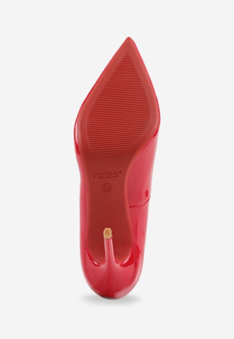 Pantofi stiletto Roșii 7