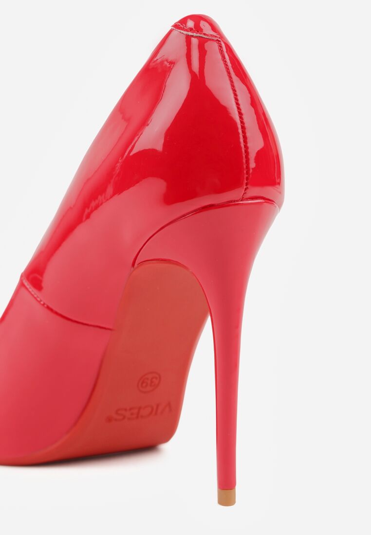 Pantofi stiletto Roșii 9
