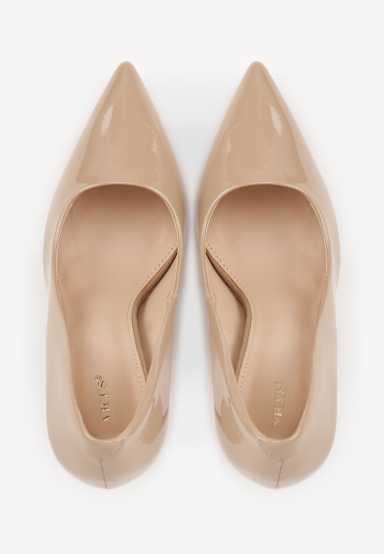 Pantofi stiletto Bej închis 6