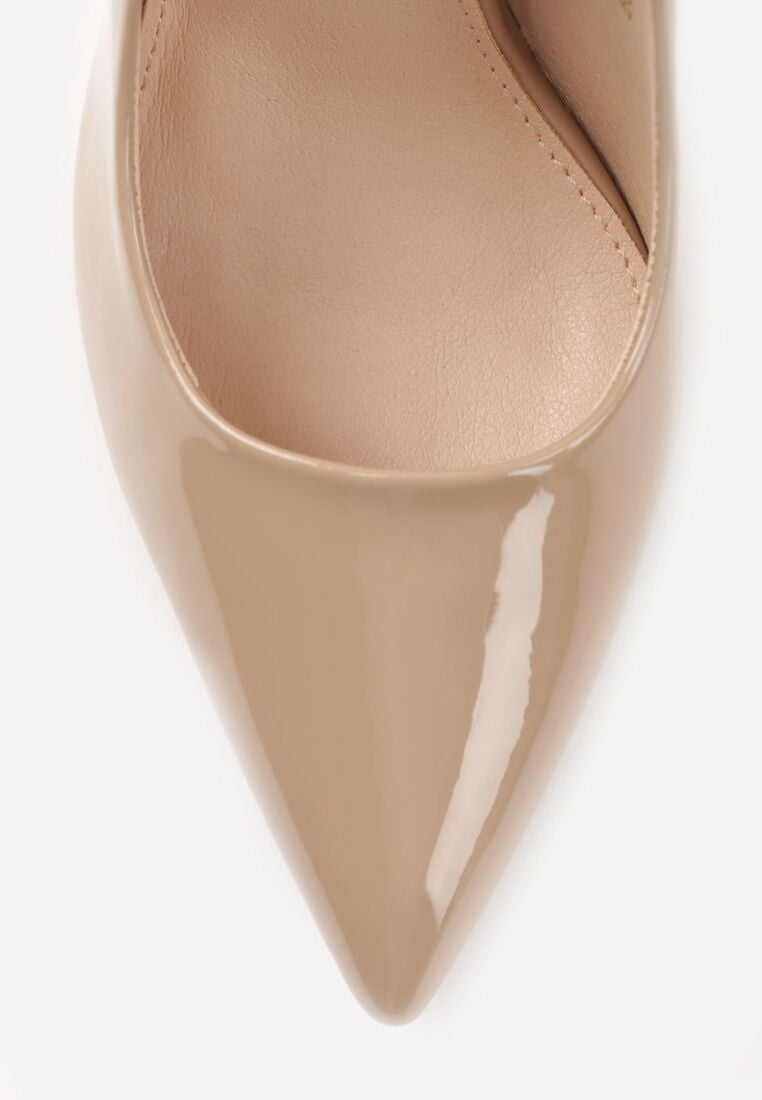 Pantofi stiletto Bej închis 8
