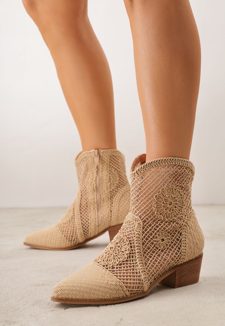 Botine Bej închis 2