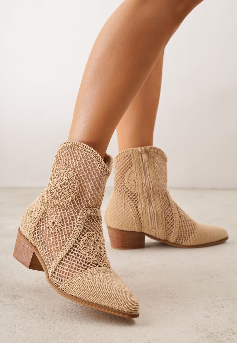 Botine Bej închis 1