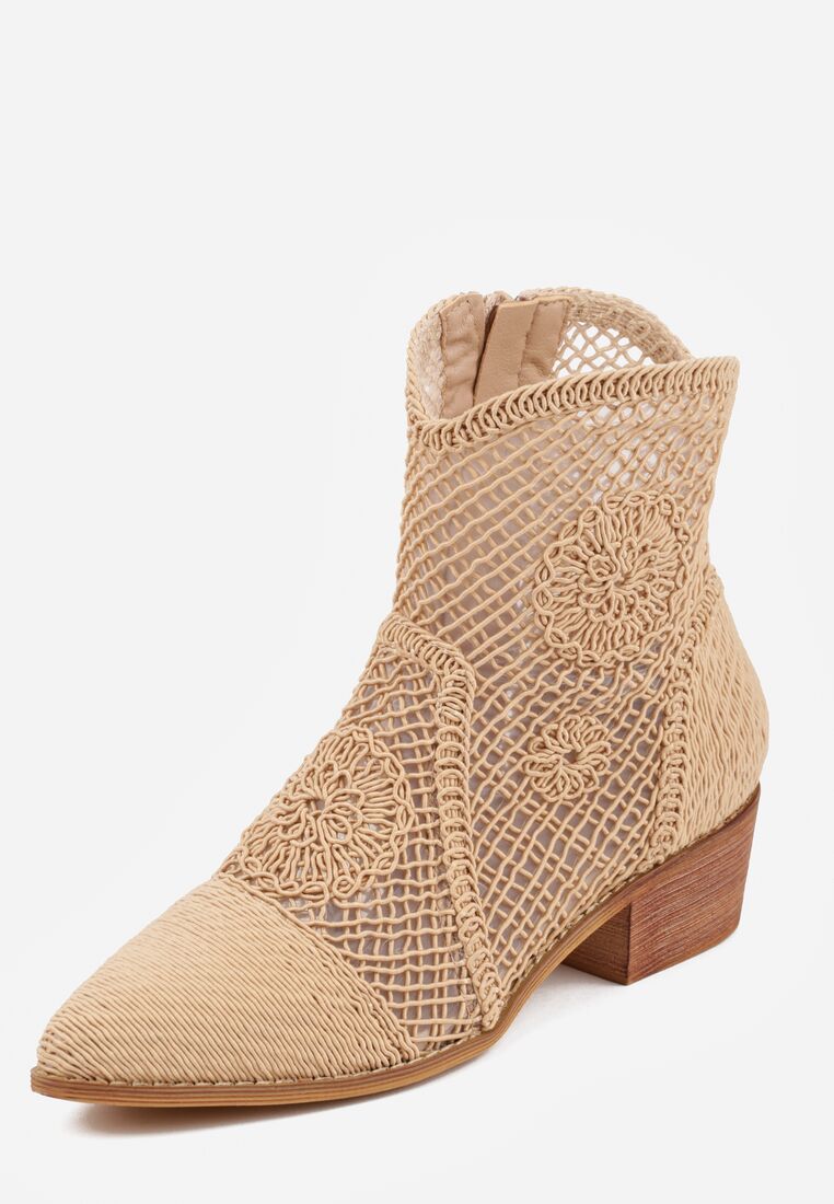 Botine Bej închis 5