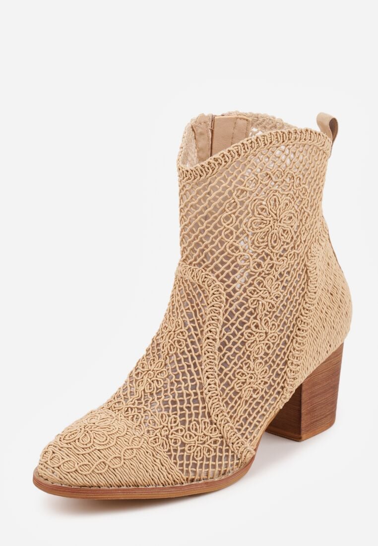 Botine Bej închis 5