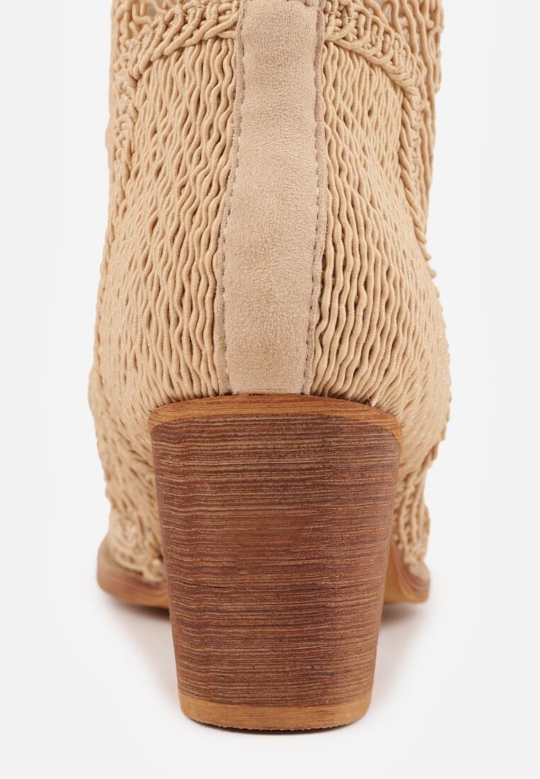 Botine Bej închis 9