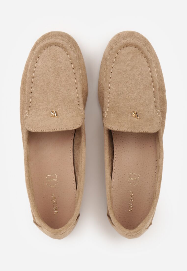 Mocasini Bej închis 6