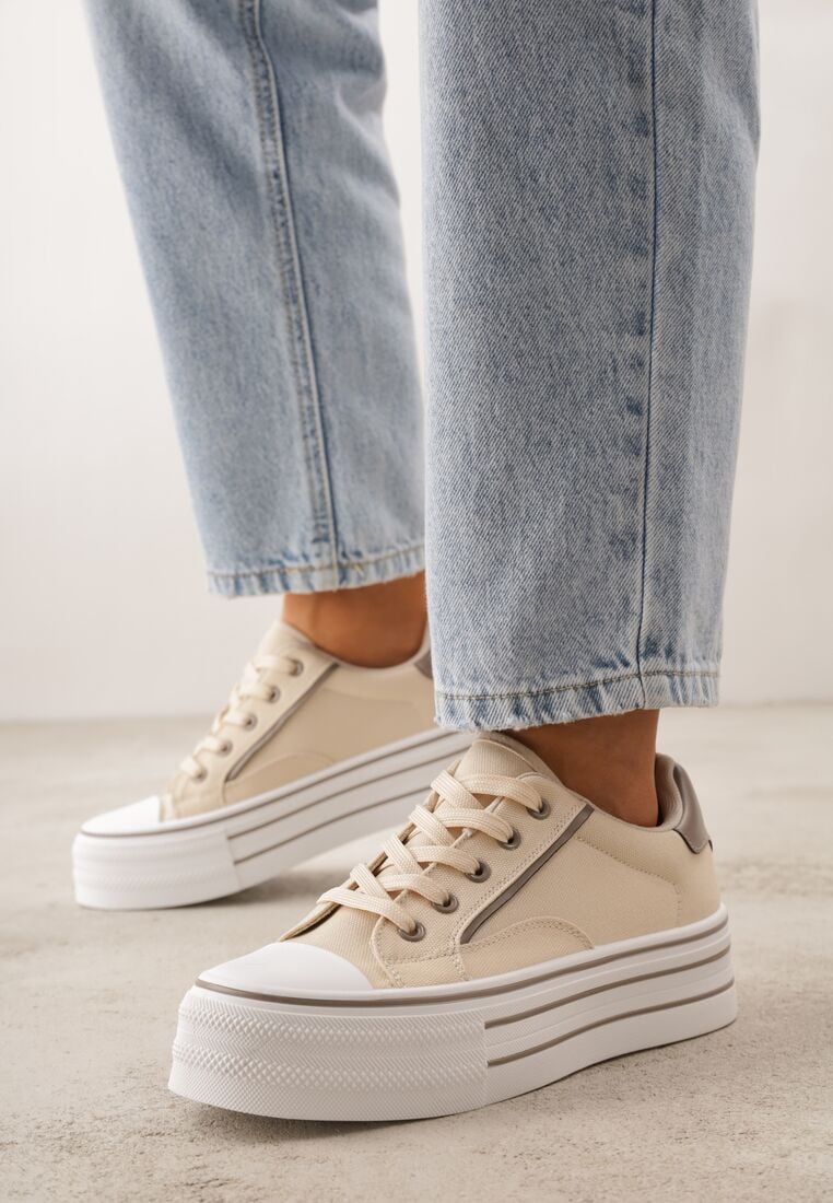 Teniși înalți Bej 1