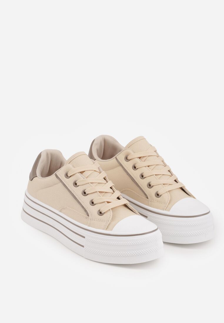 Teniși înalți Bej 5
