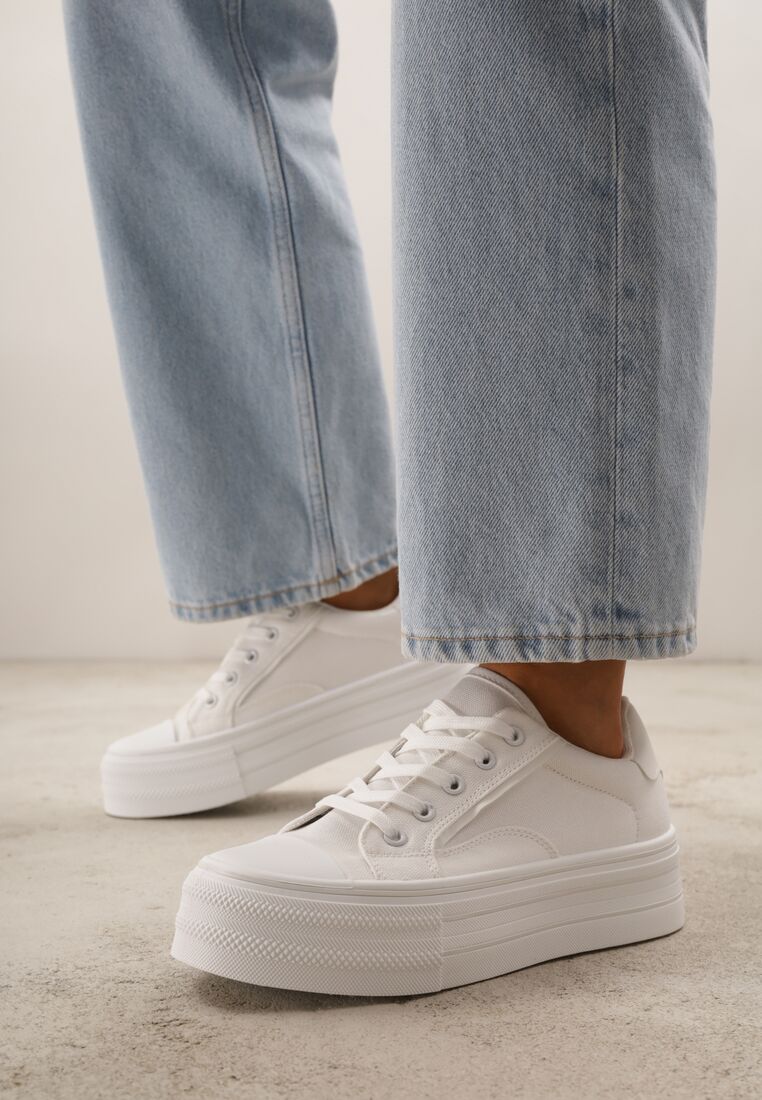 Teniși înalți Albi 1