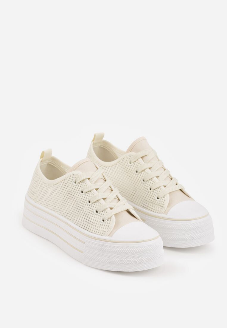 Teniși înalți Bej 5