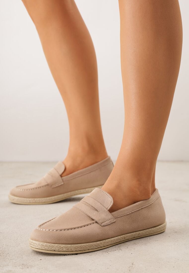 Mocasini Bej închis 1