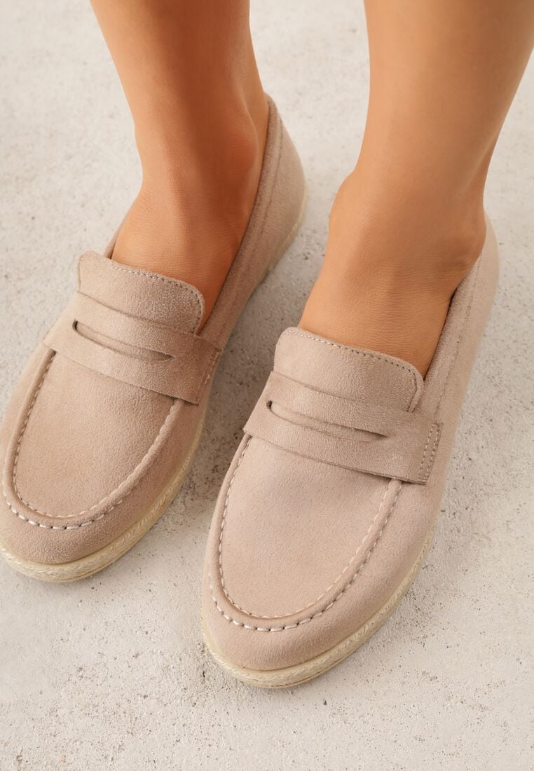 Mocasini Bej închis 3