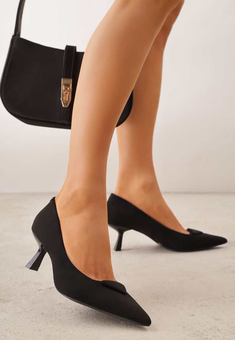 Pantofi cu toc Negri 2