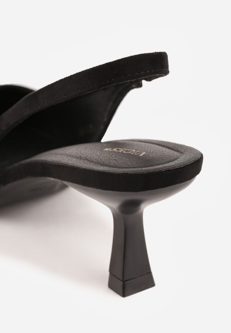 Pantofi cu toc Negri 8