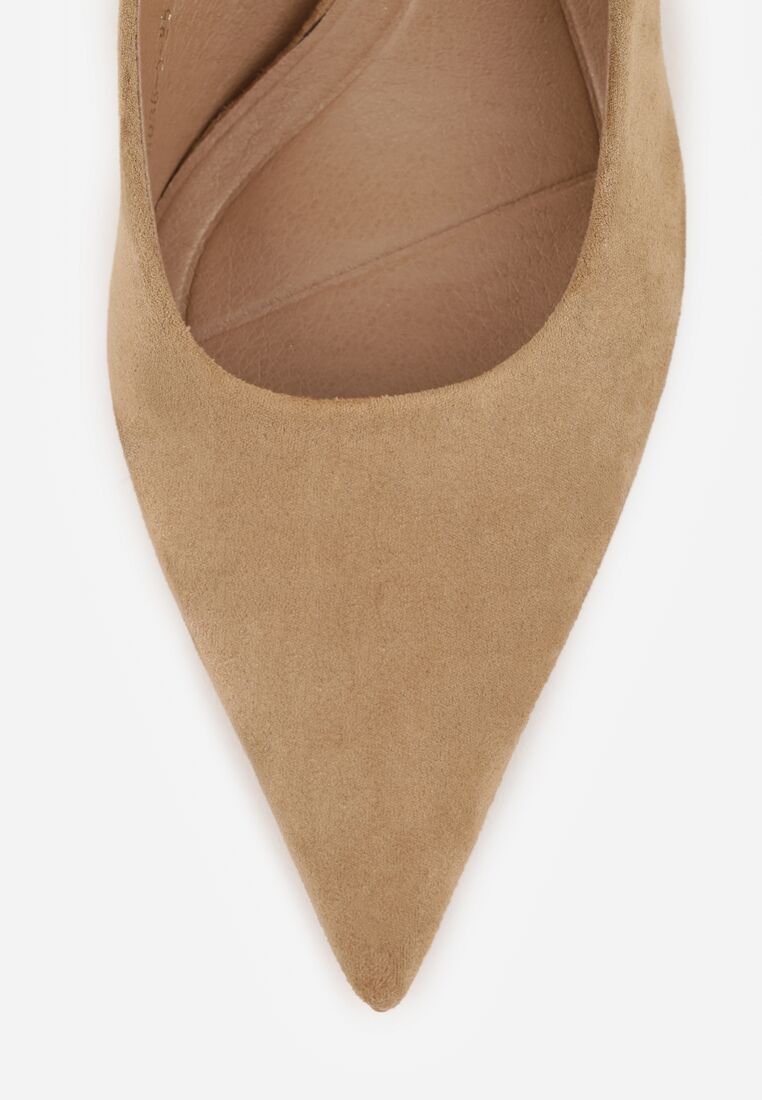 Pantofi cu toc Bej închis 9