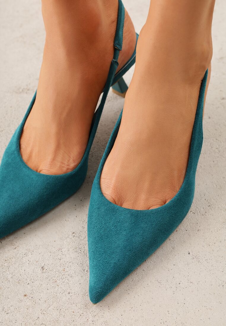 Pantofi cu toc Verzi 3