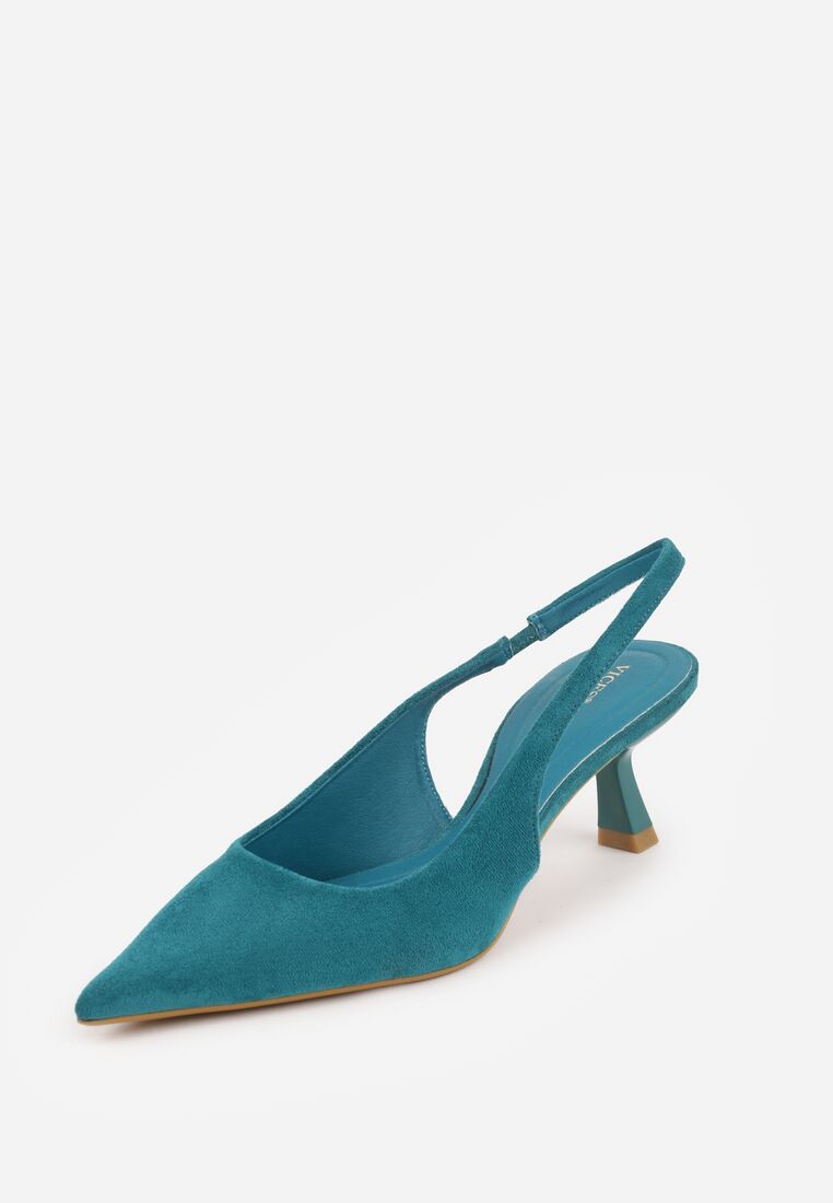 Pantofi cu toc Verzi 5