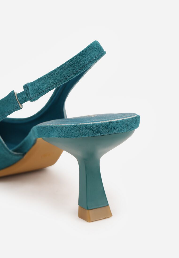 Pantofi cu toc Verzi 8