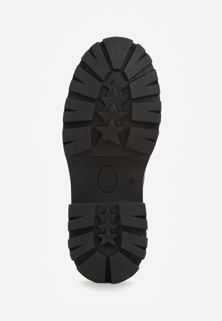 Pantofi casual Negru cu roșu 7