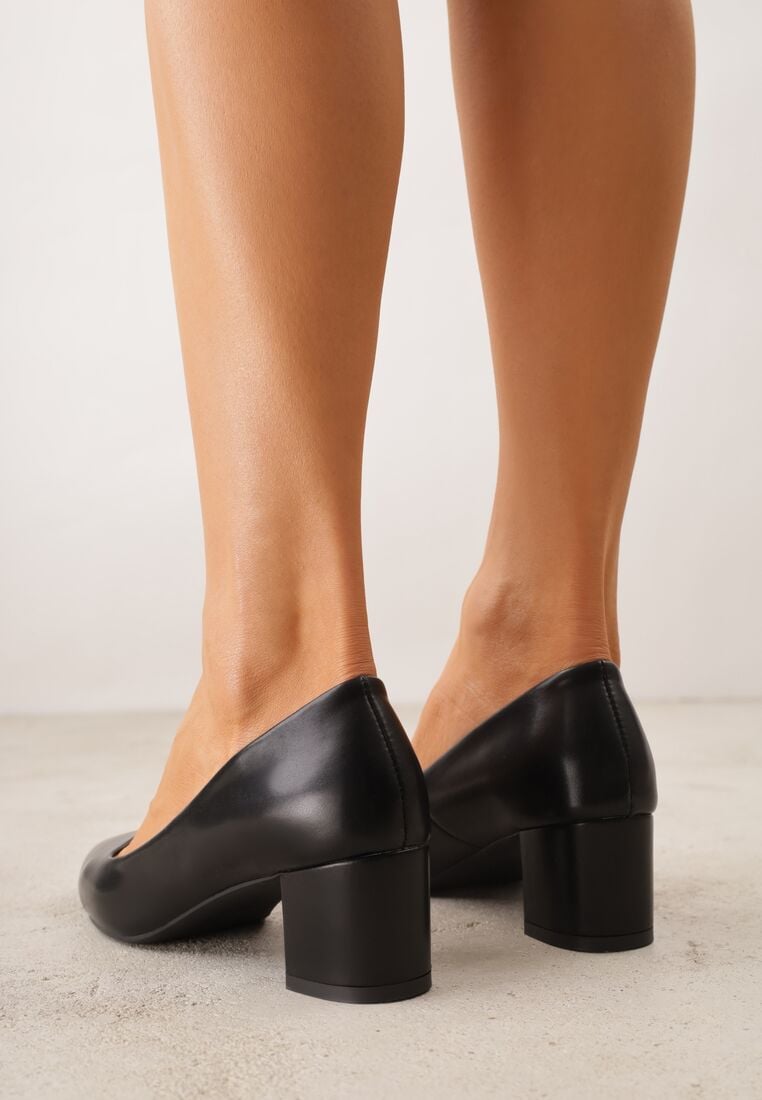 Pantofi cu toc Negri 3