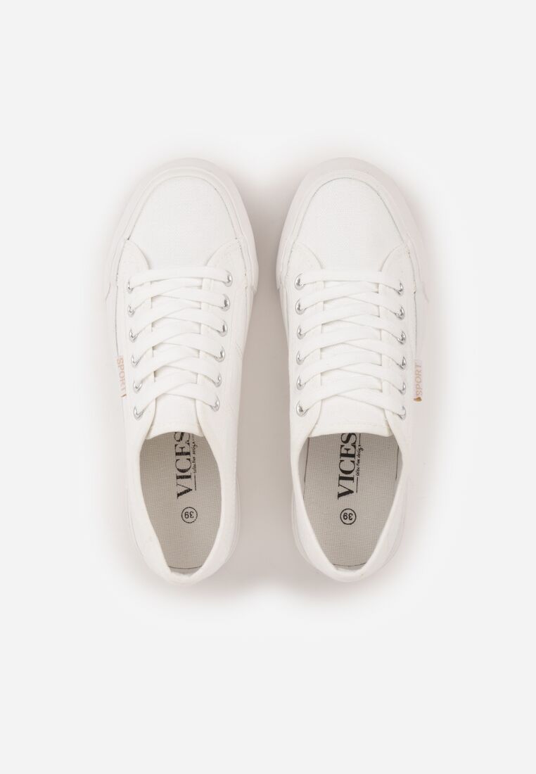 Teniși înalți Albi 6