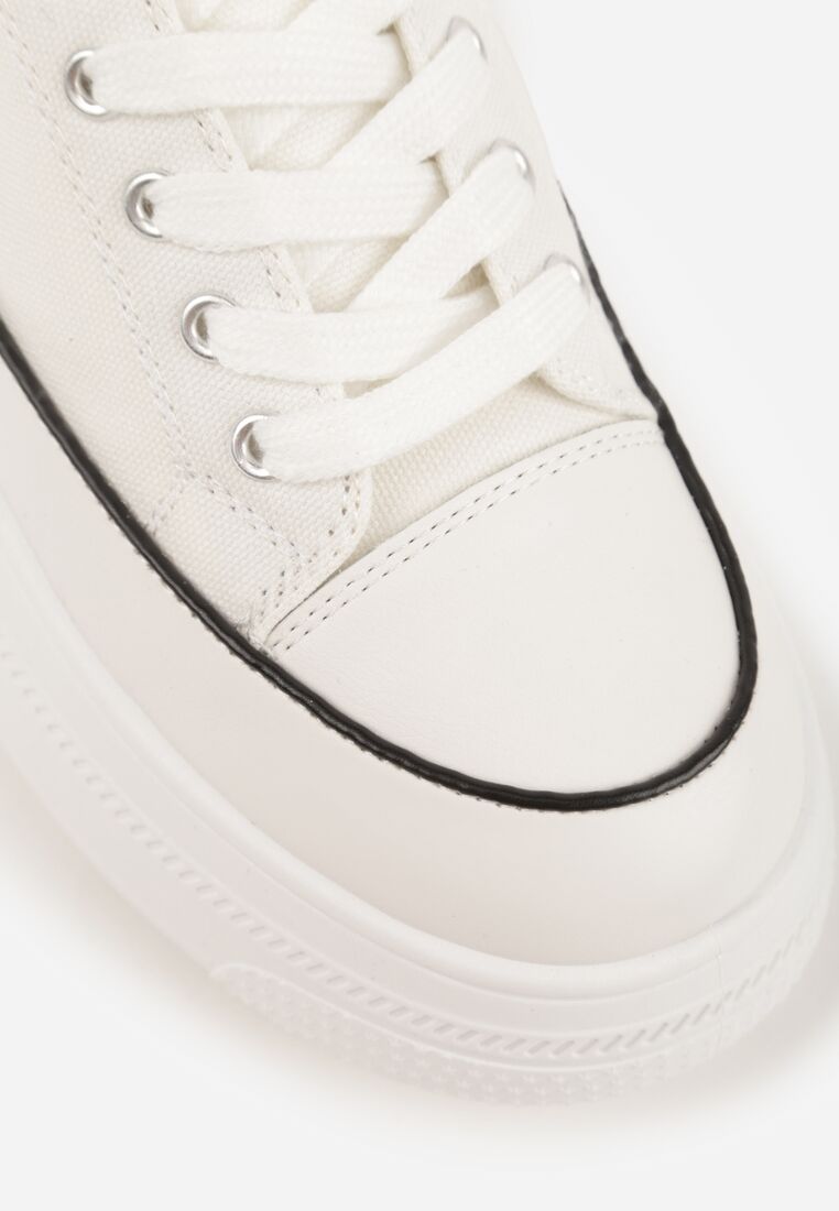 Teniși înalți Albi 8