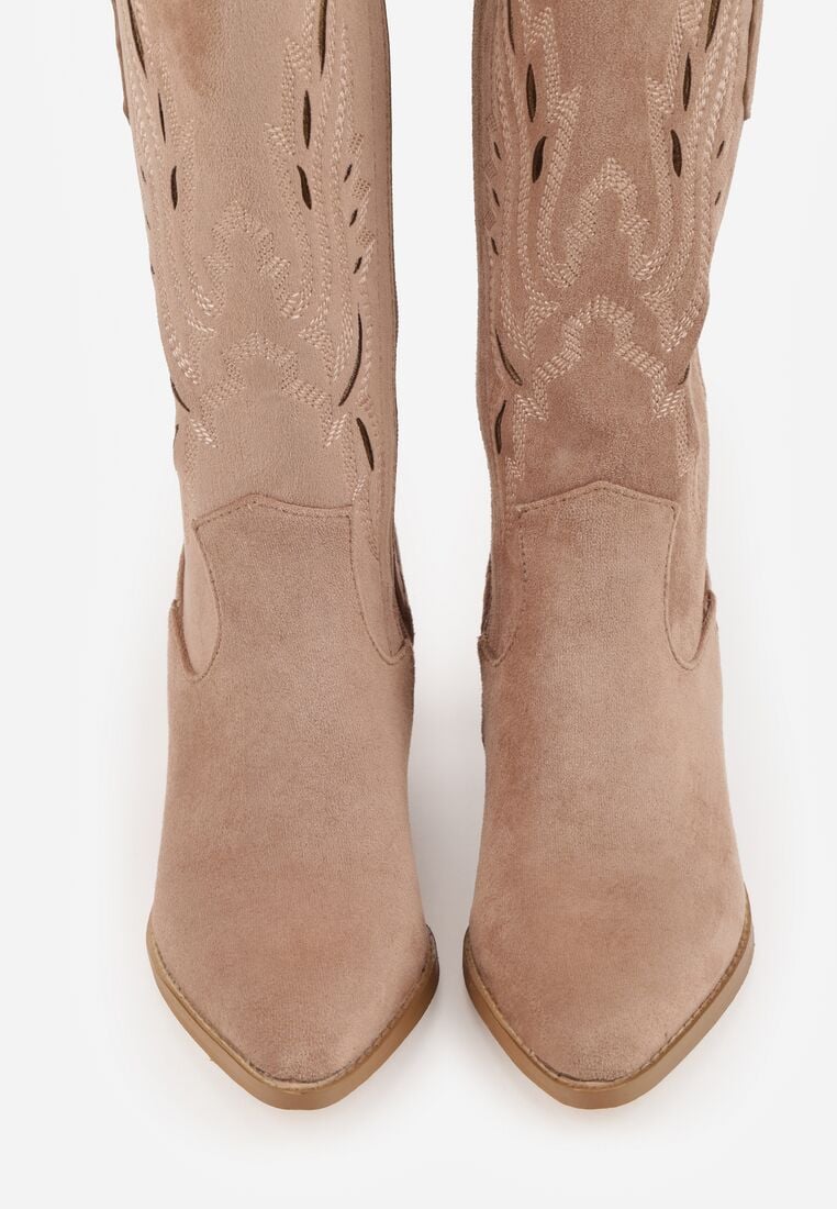 Botine Bej închis 6