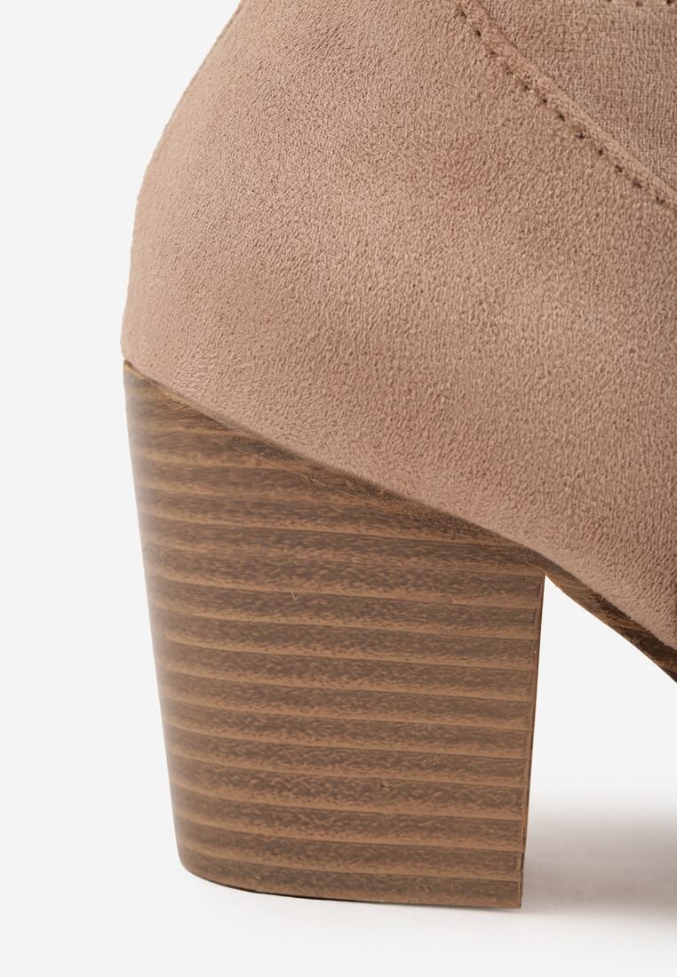 Botine Bej închis 8