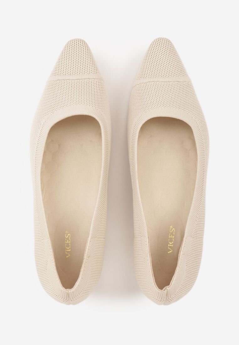 Pantofi cu toc Bej 6