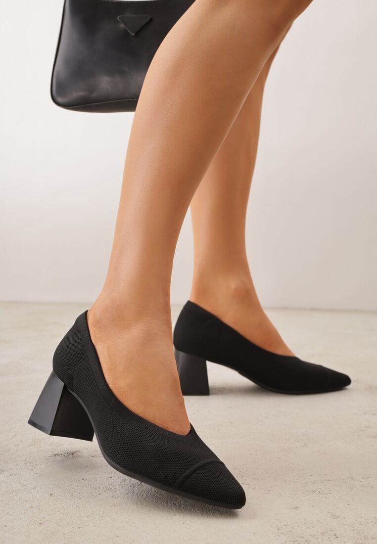 Pantofi cu toc Negri 1