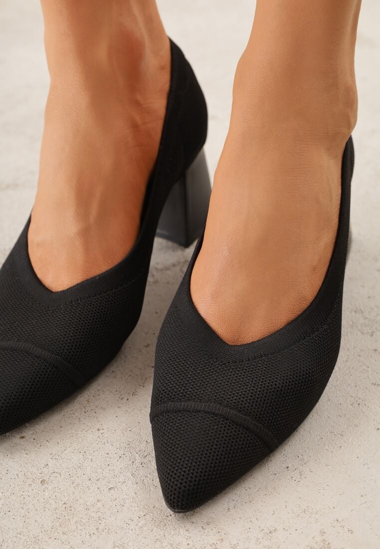 Pantofi cu toc Negri 3