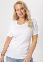Biały T-shirt Ephesine