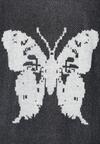 Ciemnoszary Kardigan Butterfly