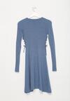 Niebieska Sukienka Modern Classic