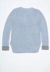 Niebieski Sweter Informality