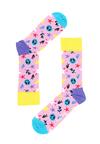 Różowe Skarpetki Peace And Love Happy Socks