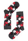Szare Skarpetki Kimono Happy Socks