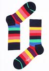 Czarne Skarpetki Stripe Happy Socks 