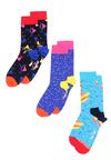 3-pack Urodzinowych Skarpetek Happy Socks
