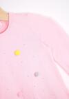 Różowa Bluzka Multi Dots