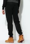 Czarne Spodnie Dresowe Comfort Fit