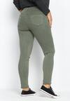 Zielone Jeansy Natural
